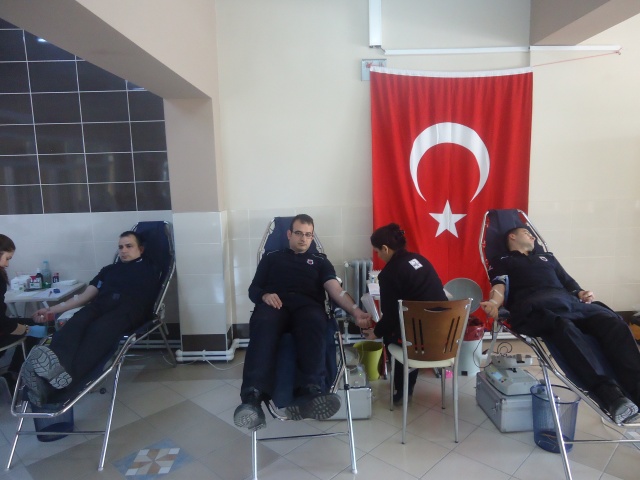 Nevşehir E Tipi Kapalı Ceza İnfaz Kurumunda  Kan Bağışı