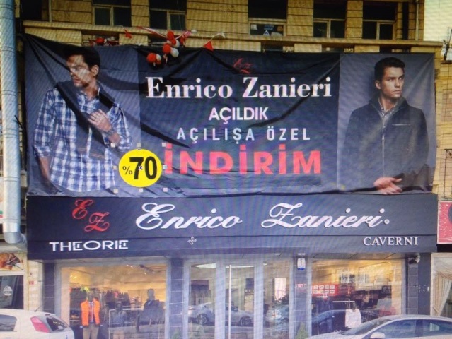 Nevşehir'de Enrico Zanieri Mağazası Açılıyor !