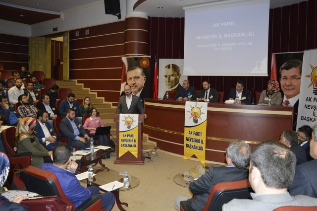 AK Parti Nevşehir Mart Ayı Daraltılmış Danışma Meclisi Toplantısı Yapıldı