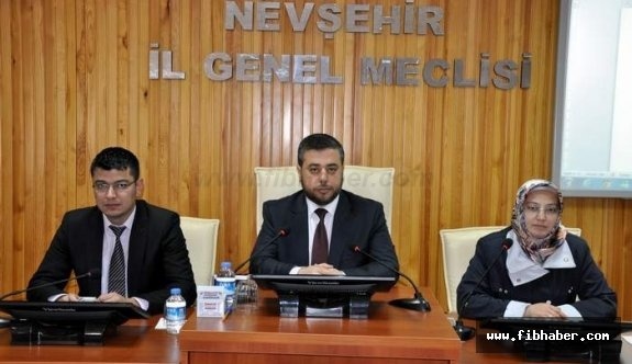 Nevşehir'de İl genel meclisinin toplantıları 01 kasım’da başlıyor