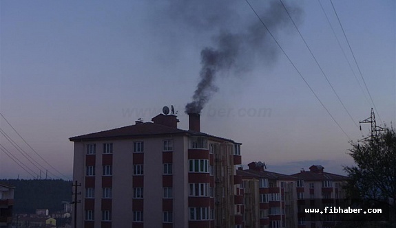 Nevşehir'de Kış Gelmeden Hava Kirliliği Başladı