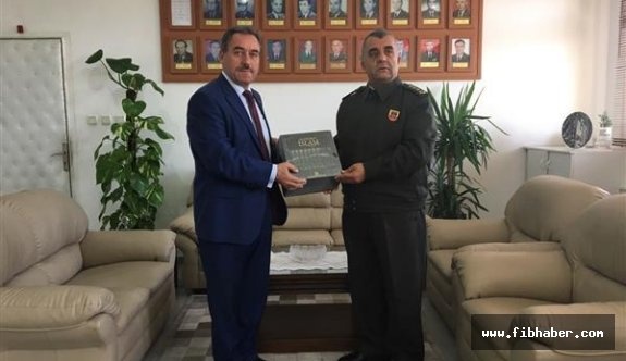Nevşehir Müftüsü Öztürk’ten İl Jandarma Alay Komutanı Akça’ya Ziyaret