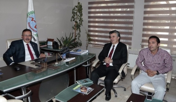TUREB Başkanı Apalı, Nevşehir Belediye Başkan Vekili  Seçen’i ziyaret etti