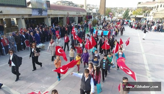 Ürgüp'te Türkiye Cumhuriyetinin 93. Yılı Ürgüp'te Coşku ile Kutlandı