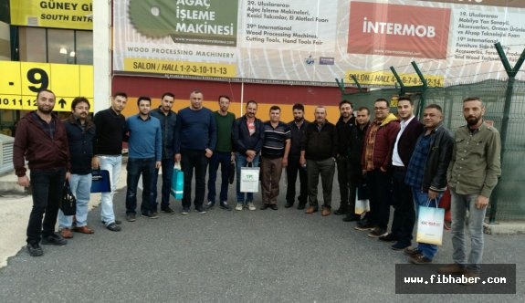 Ürgüp TSO Üyeleri İstanbul Mobilya Fuarı'nı Ziyaret Etti