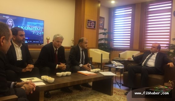 KAPTİD Başkanı Dinler, Ekonomi Bakan Yardımcısı Metin’i ziyaret etti