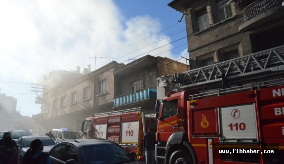 Nevşehir'de Çıkan Yangın Korkuttu