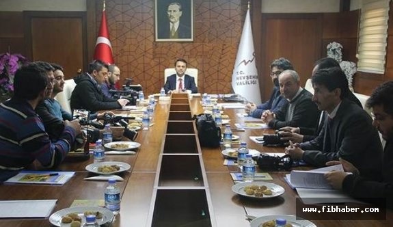 Nevşehir Valisi Aktaş Basın Mensuplarıyla Buluştu