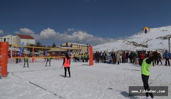 Kayseri Erciyes 7. Uluslararası Engelliler Kar Festivali yapıldı