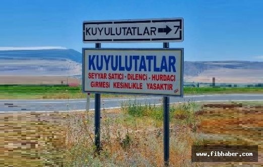 Nevşehir'in Bu köyüne seyyar satıcı girmesi yasak