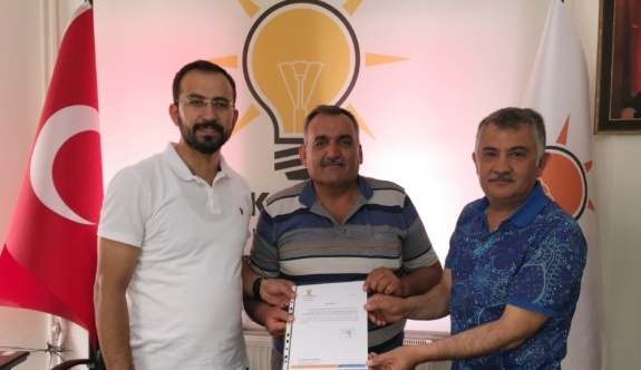 AK Parti Çat belde başkanlığına Mustafa Topal atandı