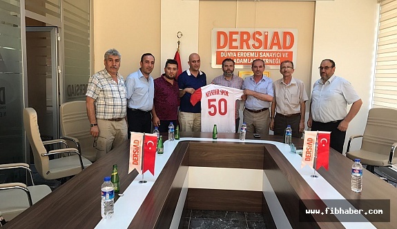 DERSİAD'dan Nevşehirspor'a 5 bin liralık kombine desteği