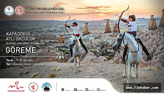 Göreme'de Atlı Okçuluk Türkiye Şampiyonası heyecanı