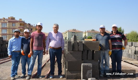 Gülşehir Belediyesi Belediye Taş Ocağı Üretime Devam Ediyor