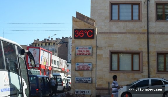 Nevşehir'de Hava Sıcaklıkları Yükseliyor.