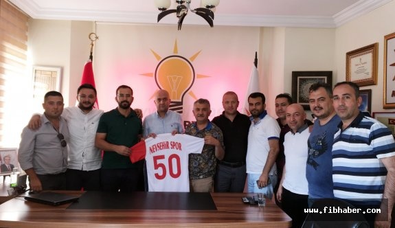 Nevşehir Spor Yöneticilerinden, AK Parti'ye Ziyaret