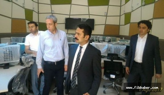 Nevşehir Valisi İlhami Aktaş 112 Acil Çağrı Merkezinde İncelemelerde Bulundu