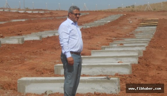 Sulusaray'da Güneş Enerji Santrali Yapımı Devam Ediyor