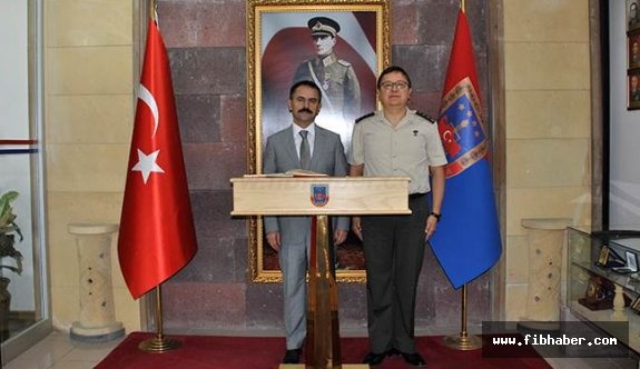 Vali Aktaş, Nevşehir İl Jandarma Komutanlığını Ziyaret Etti