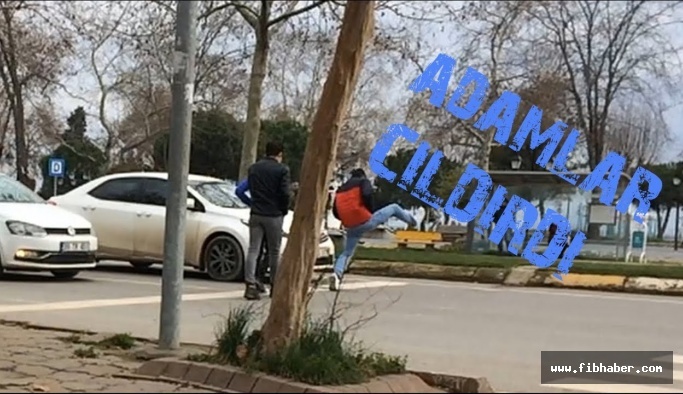 Nevşehir'de kamera şakası: 'Arabanın Önünde Engel Var!'