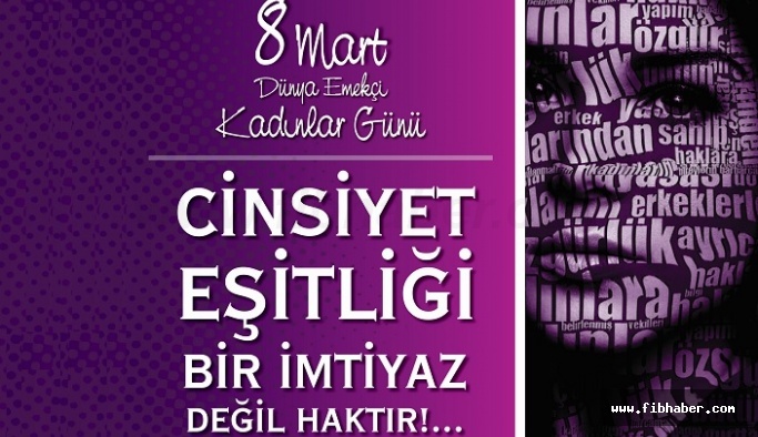 Nevşehir'de 8 Mart Dünya Emekçi Kadınlar Günü Çeşitli Etkinliklerle Kutlanacak