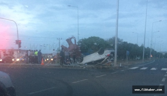 Avanos Opet Kavşağında Meydana Gelen Kazada 4 Yaralı