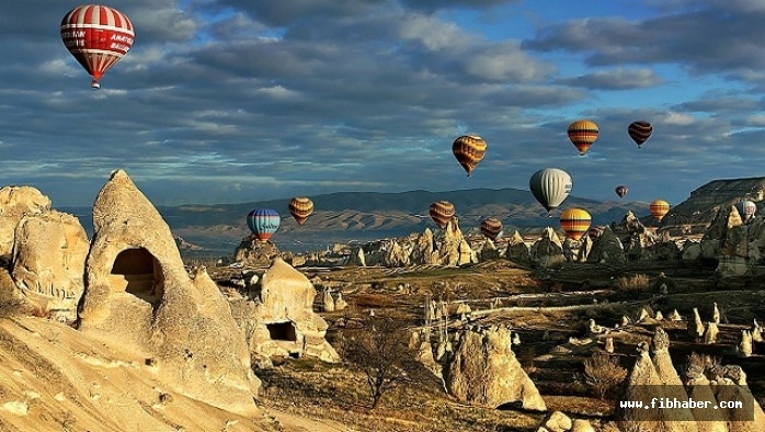Bayram tatilinde Kapadokya'da doluluk oranı yüzde 95'i aştı