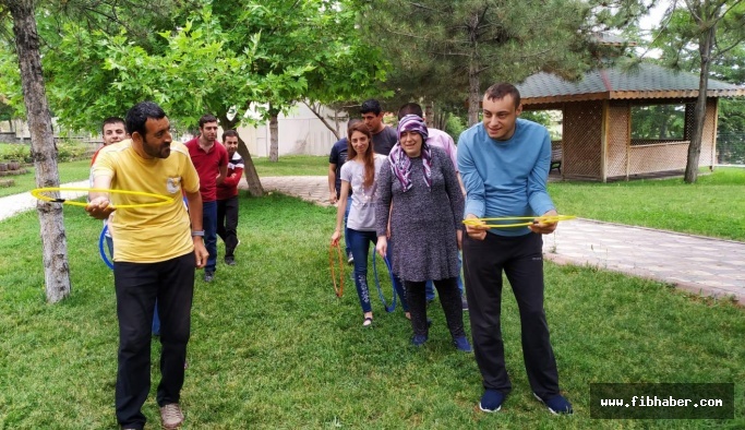 Nevşehir'de Engelliler güne Spor Yaparak Başlıyor