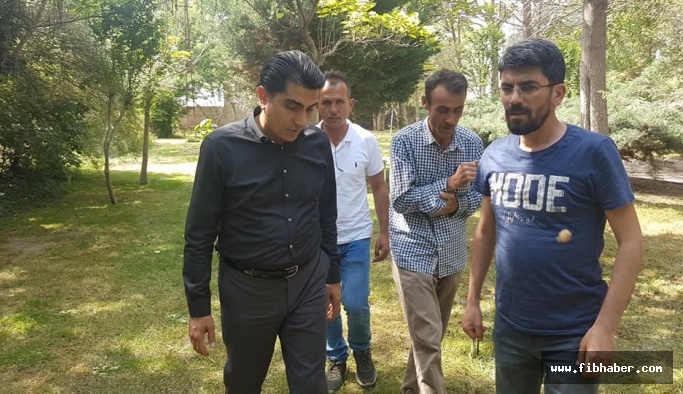 Gülşehir Belediye Başkanı Çiftci ilçedeki parkları gezdi