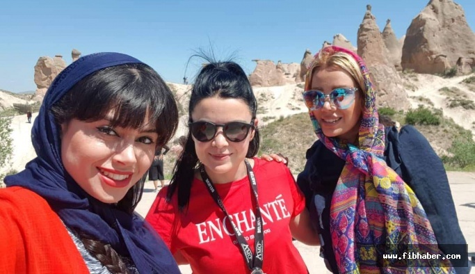 İranlı Sosyal Medya Fenomenleri Kapadokya’yı Gezdi