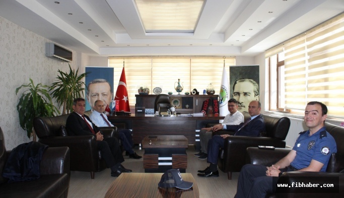 Mehmet Artunay, Kozaklı Belediye Başkanını Ziyaret etti