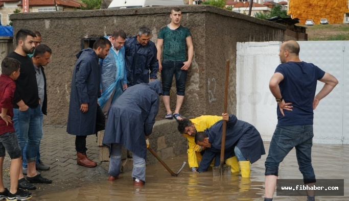 Nevşehir Belediyesi Sel Felaketi İçin Seferber Oldu