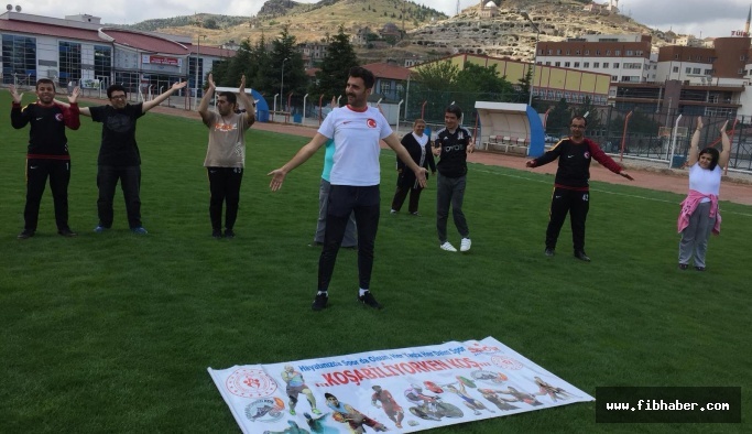 Nevşehir'de Özel İnsanlar “Koşabikliyorken Koş” Dedi
