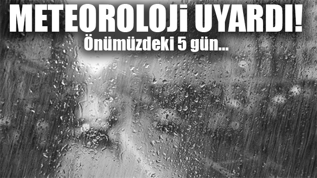 Nevşehir'de yeni haftada sağanak yağış sürecek
