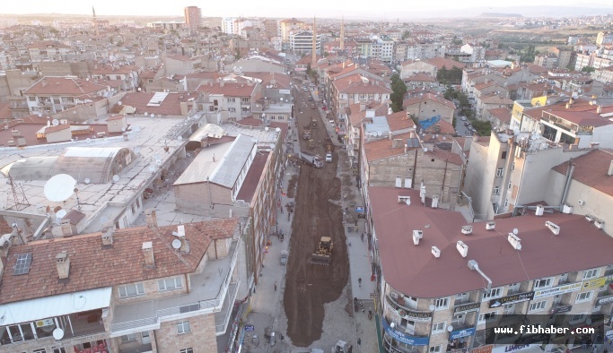 Nevşehir Lale Caddesindeki Altyapı Çalışmaları Tamamlandı