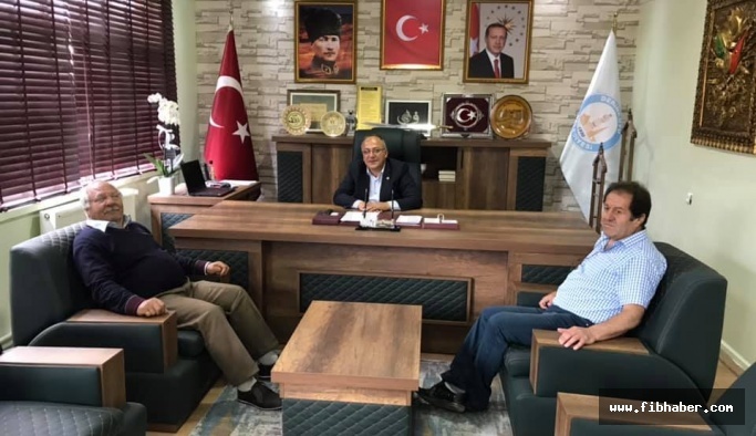 Sadi Güven'den Başkan Aksoy'a Hayırlı Olsun Ziyareti