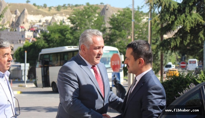 Vali Aktaş'dan Başkan Eren'e Hayırlı Olsun Ziyareti