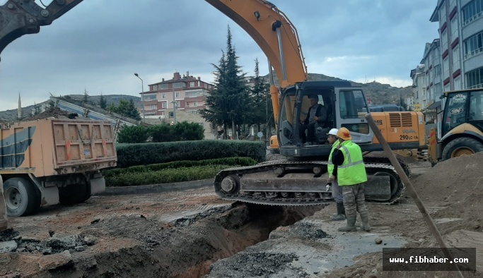 Nevşehir'de Su Kesintisinin Giderilmesi İçin Çalışmalar Sürüyor