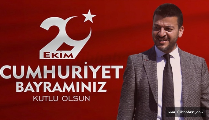 Ürgüp Belediye Başkanı Mehmet Aktürk'ün Cumhuriyet Bayramı Mesajı