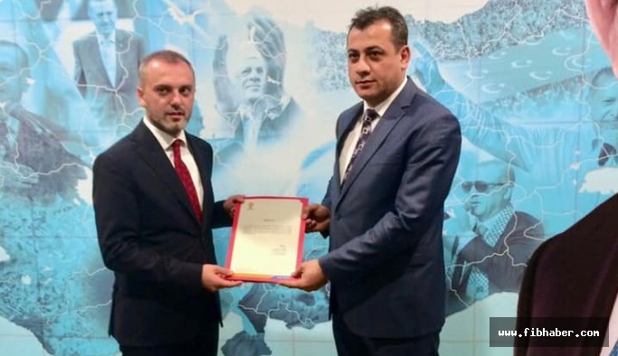 AK Parti Nevşehir Merkez İlçe Başkanlığına Ferit Yiğitarslan atandı