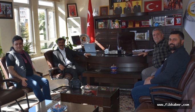 Başkan Ömer Eren’e Osman Süslü’ den Ziyaret