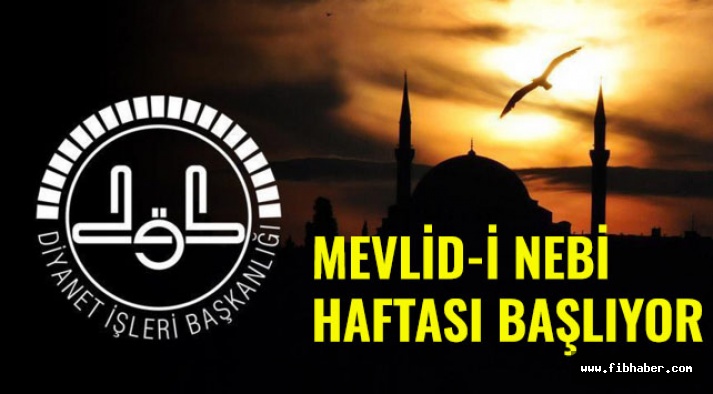 İşte Nevşehir'de Mevlid-İ Nebi Haftası Programı