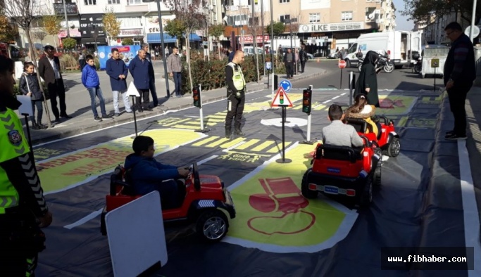Mobil Trafik Eğitim Tırı Nevşehir'de