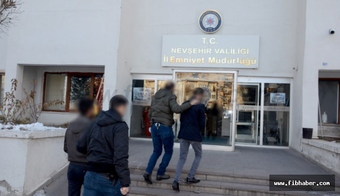 Nevşehir'de Aranan 3 Şahıs Yakalandı