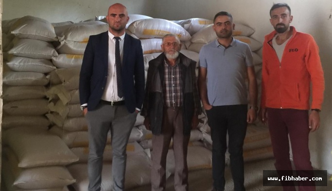 Nevşehir'de Arpa üreticisine 80 bin kilo tohum dağıtıldı