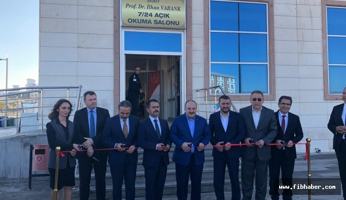 Nevşehir'de Şehit Prof. Dr. İlhan Varank Okuma Salonu açıldı
