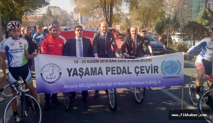 Nevşehir'de ‘Yaşamapedal Çevir’ Etkinliği Gerçekleştirildi