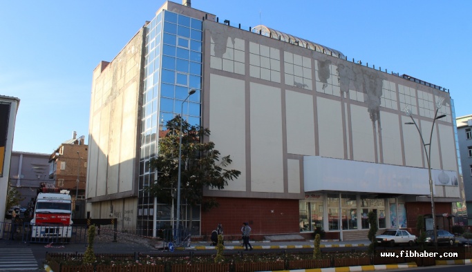 Nevşehir Eski Yimpaş Binası Dış Cephe Onarımı Başladı