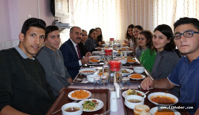 Nevşehir Milli Eğitim Müdürü Cemil Meriç Sosyal Bilimler Lisesinde