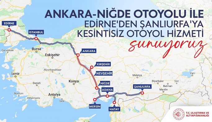 Ankara-Niğde Otoyolu Nevşehir ekonomisine olumlu etkileri olacak - FİB  HABER, Nevşehir Haberleri
